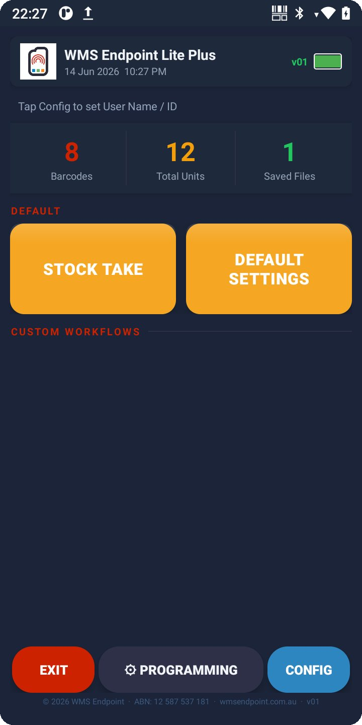 Scanning screen